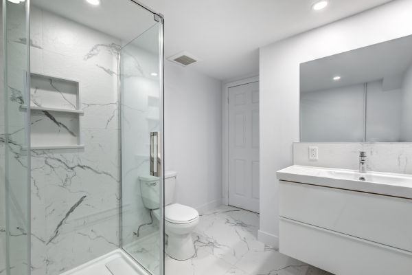 Basement Bathroom Installation in Chico