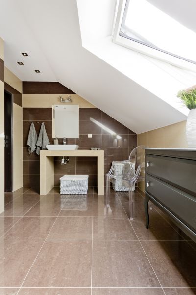 Attic Bathroom Installation in Chico